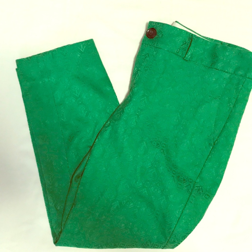 Banana Republic green Hampton capris